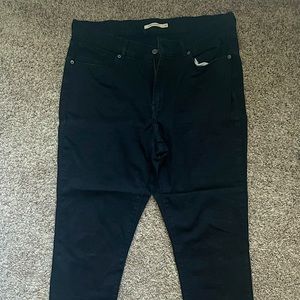 Levi’s Classic Straight Fit Black Jeans
